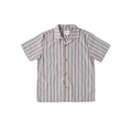 Rhythm Vacation Stripe Cuban Collar Shirt - Men's Short Sleeve