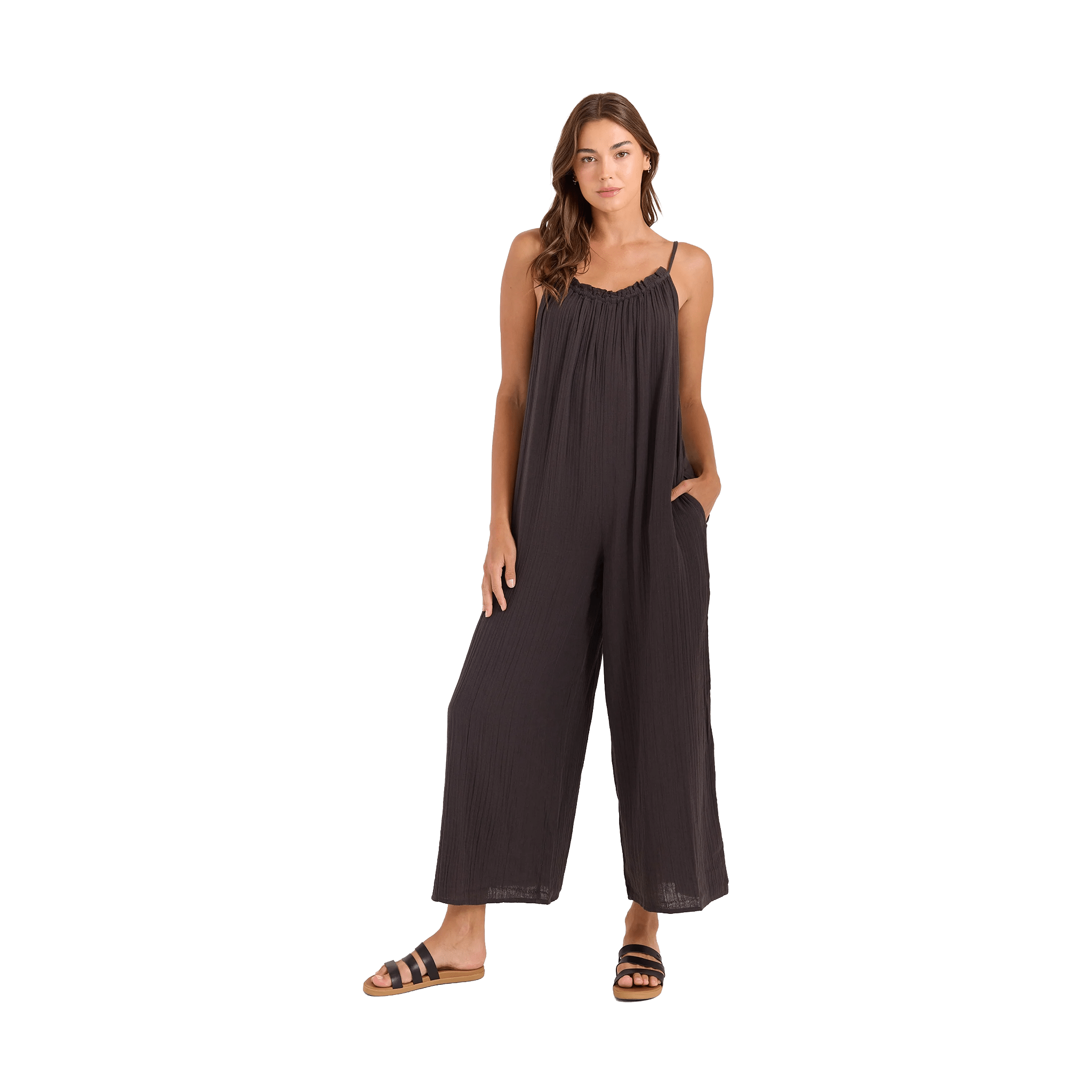 Volcom Ruffle Up Romper – Women's One - Piece - 7B Boardshop