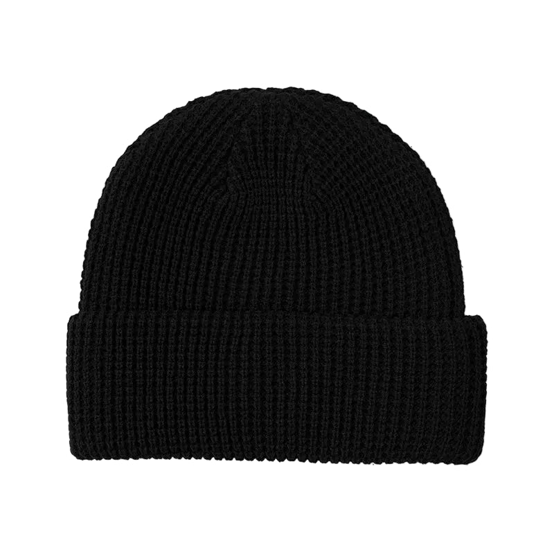 1910 Standard Waffle Beanie Black - 7B Boardshop