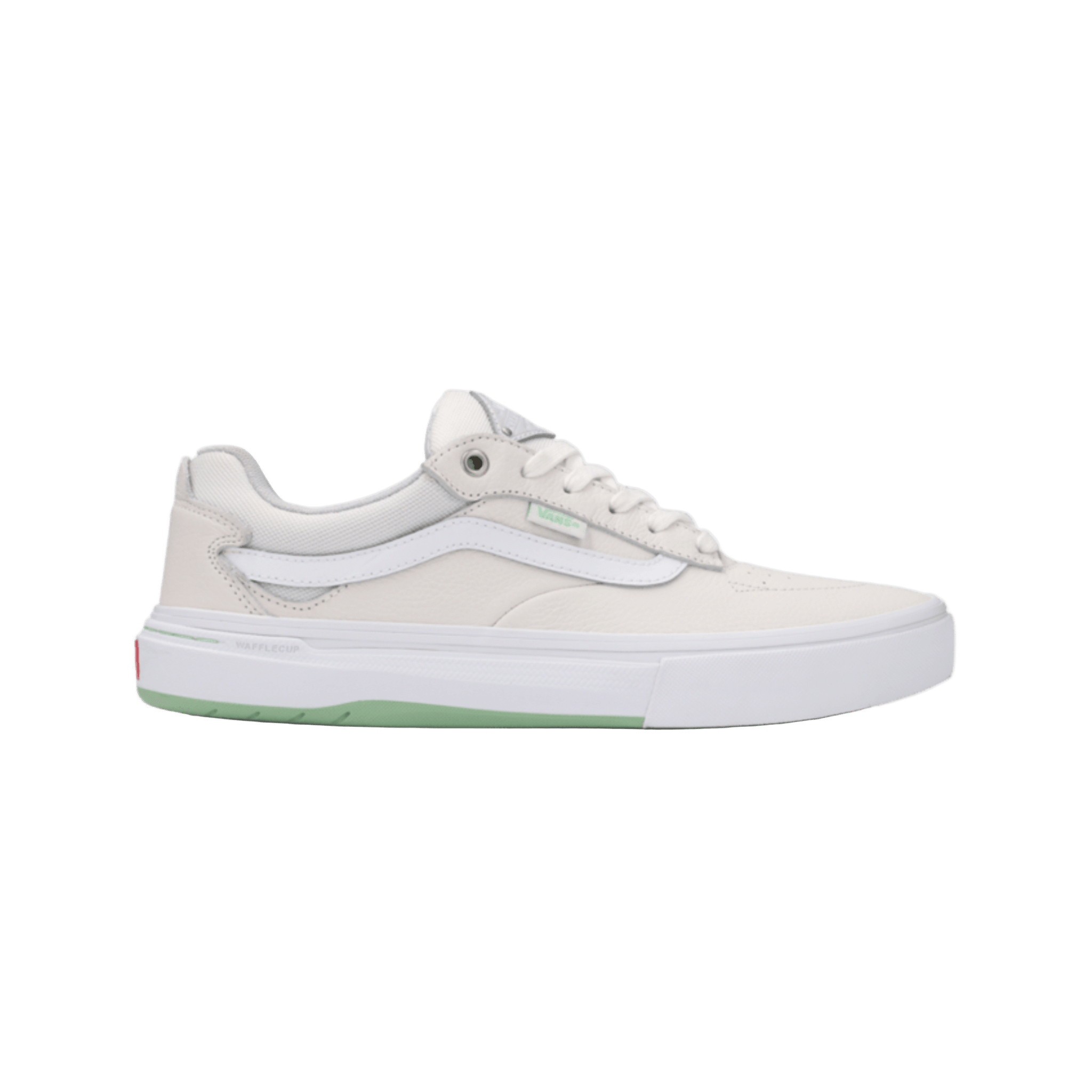Vans Kyle Walker Mens Size 12 White Wafflecup Athletic Skate Shoes Used Vans Kyle Walker 2 White Blue Pro Skate Authentic Shoe  main image 2
