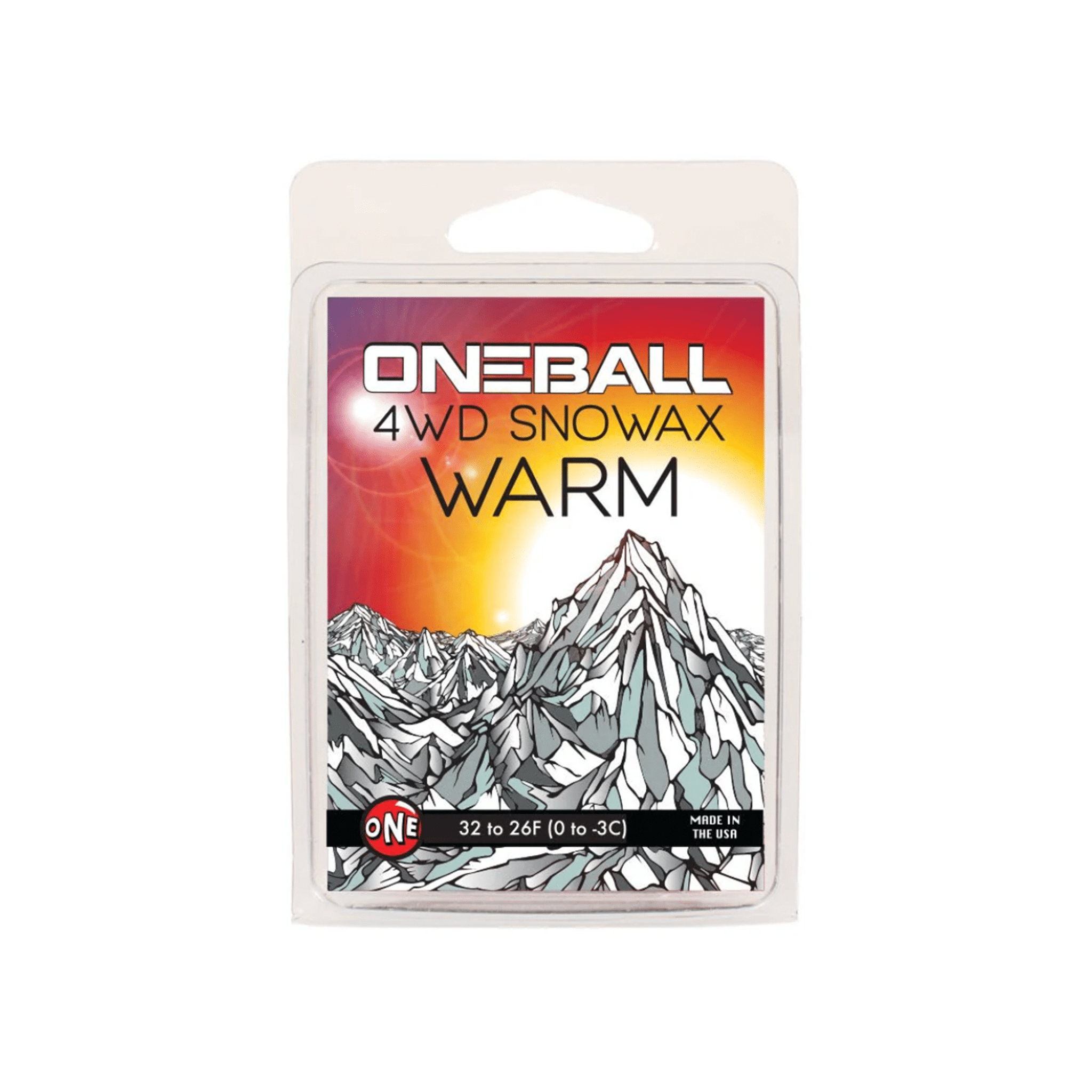 OneBall 4WD Wax Warm (165g) - 7B Boardshop