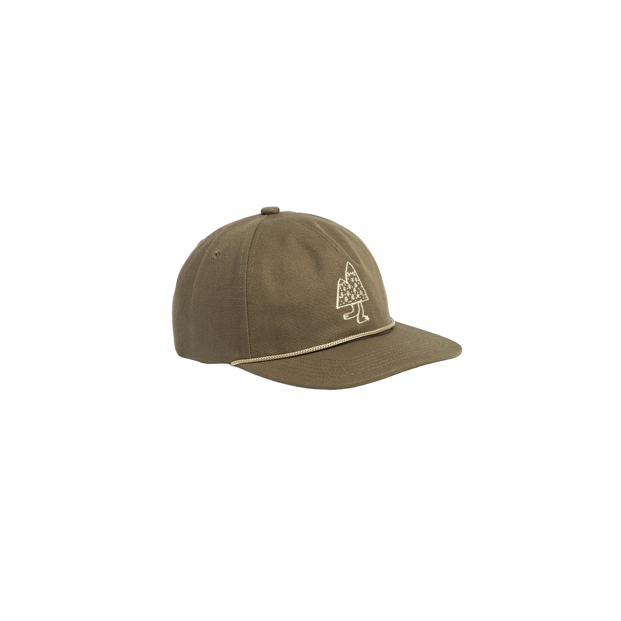 Autumn Canvas 5 Panel - Olive - 7B Boardshop