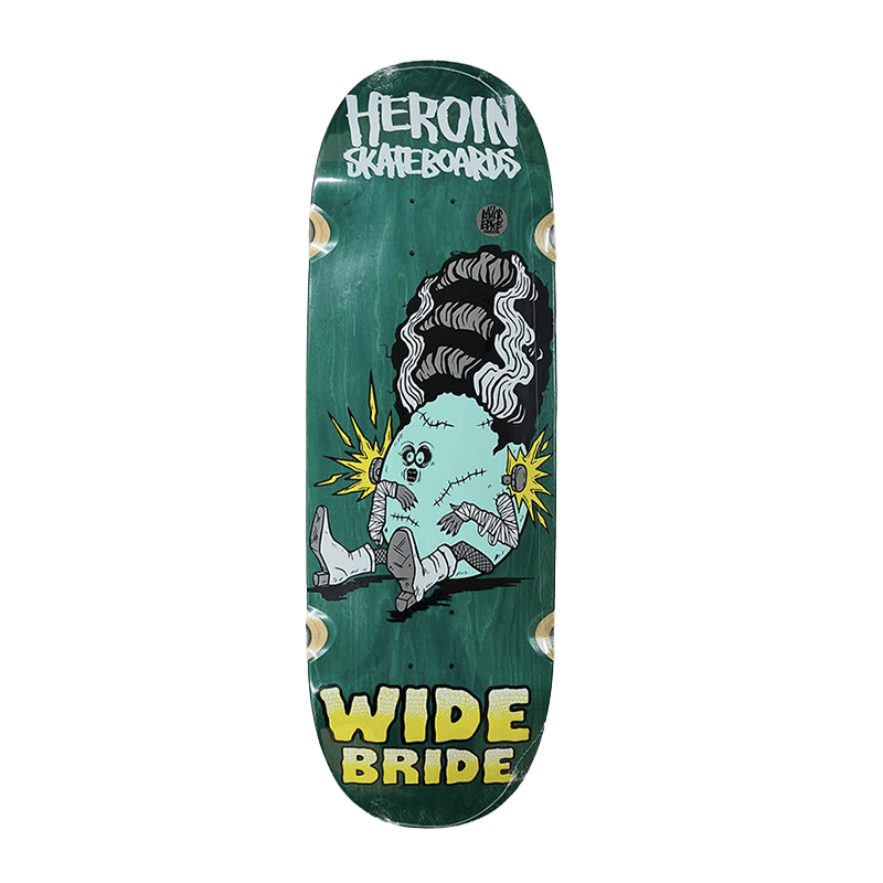 Heroin Skateboards Wide Bride 10.4" Deck - 7B Boardshop