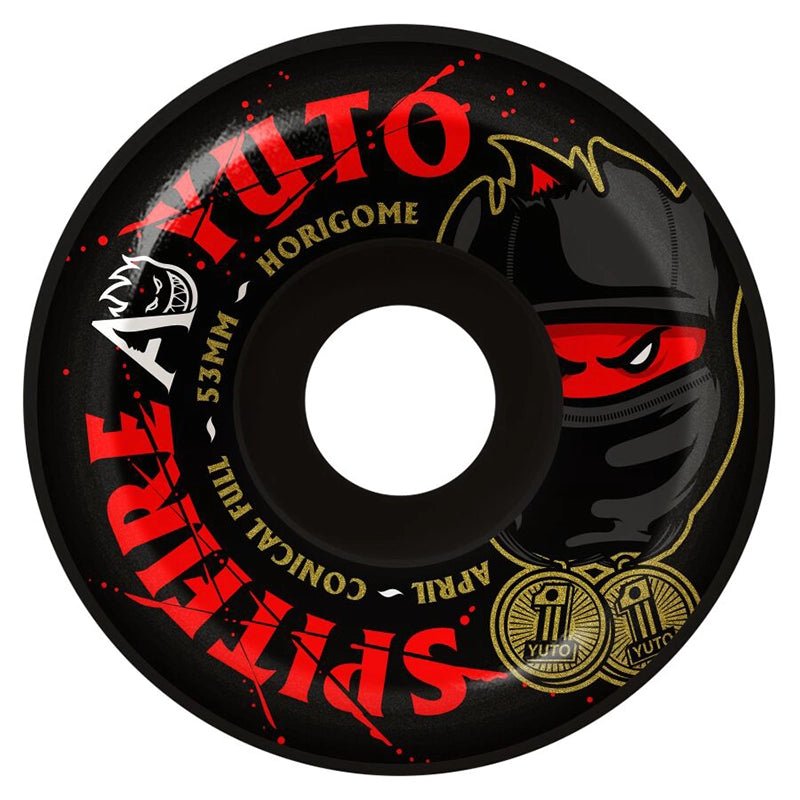 Spitfire F4 99 Duros x April Yuto Horigome Skateboard Wheels - 7B Boardshop