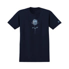 Spitfire x April Chrome Rose Big Head Men's SS Tee - Navy - 7B Boardshop