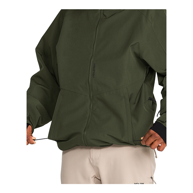 Volcom Brighton Full Zip Men's Jacket 2026/27 Dark Green