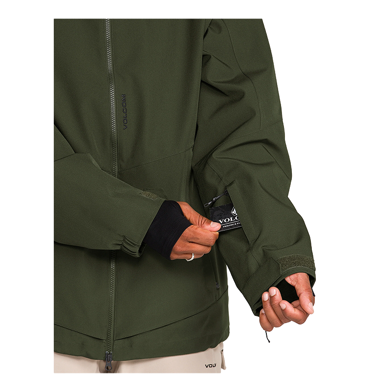 Volcom Brighton Full Zip Men's Jacket 2026/27 Dark Green