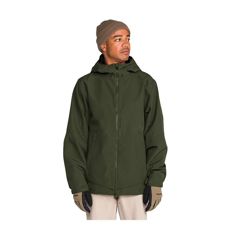 Volcom Brighton Full Zip Men's Jacket 2026/27 Dark Green