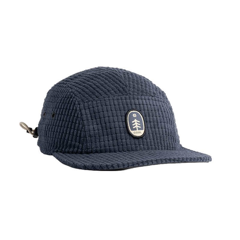 Coal Canyon Grid Fleece 5-Panel Camp Hat - 7B Boardshop