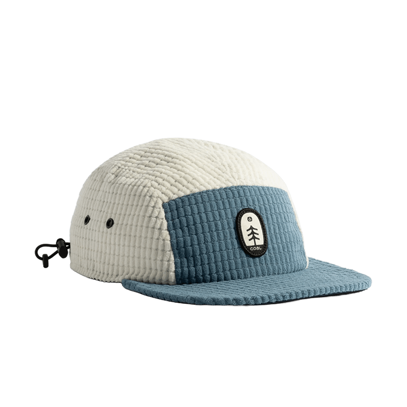 Coal Canyon Grid Fleece 5-Panel Camp Hat - 7B Boardshop