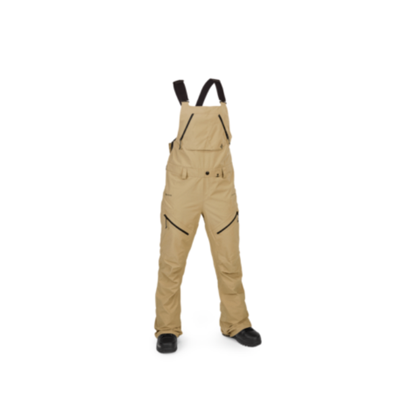 Volcom Elm Stretch Gore Bib Overall  Black S