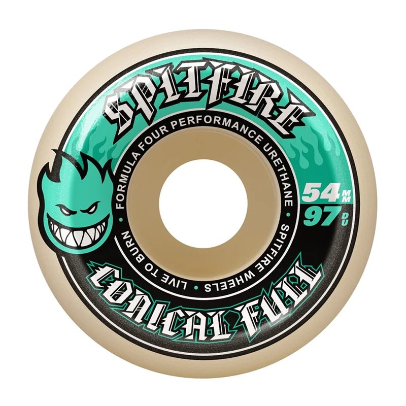 Spitfire F4 97 Duros Conical Full Skateboard Wheels - 7B Boardshop
