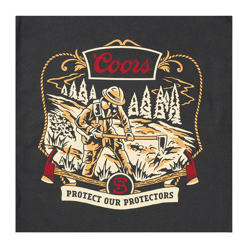 Seager x Coors Forest Line Tee - 7B Boardshop