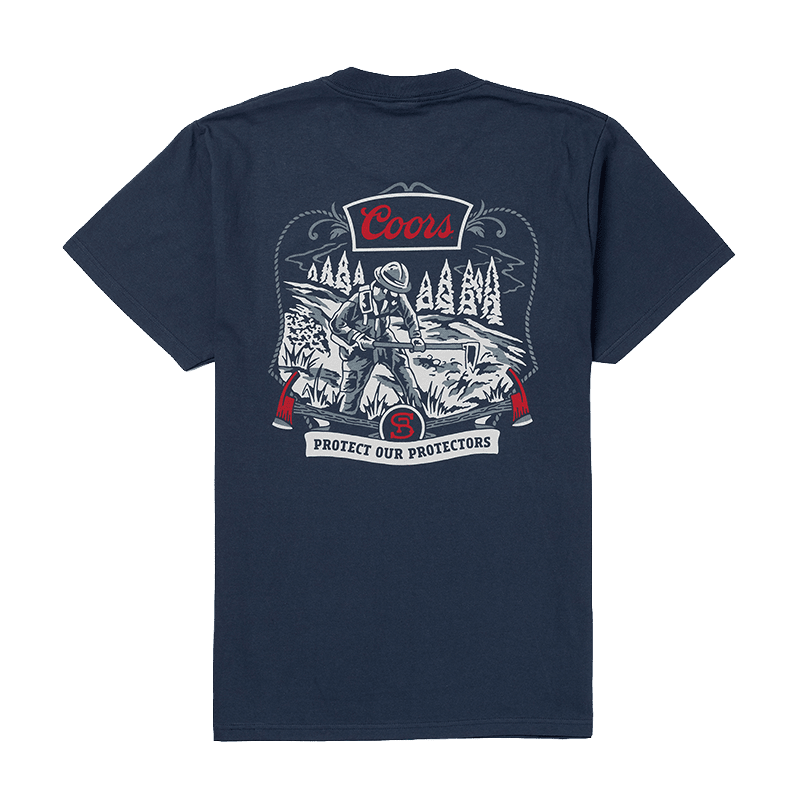 Seager x Coors Forest Line Tee - 7B Boardshop