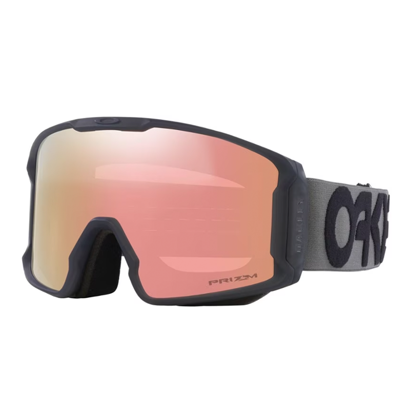 OAKLEY LINE MINER Ｌ　PRIZM ROSE GOLD GBL Oakley Line Miner™ L Snow Goggles - Matte Black - Prizm Rose
