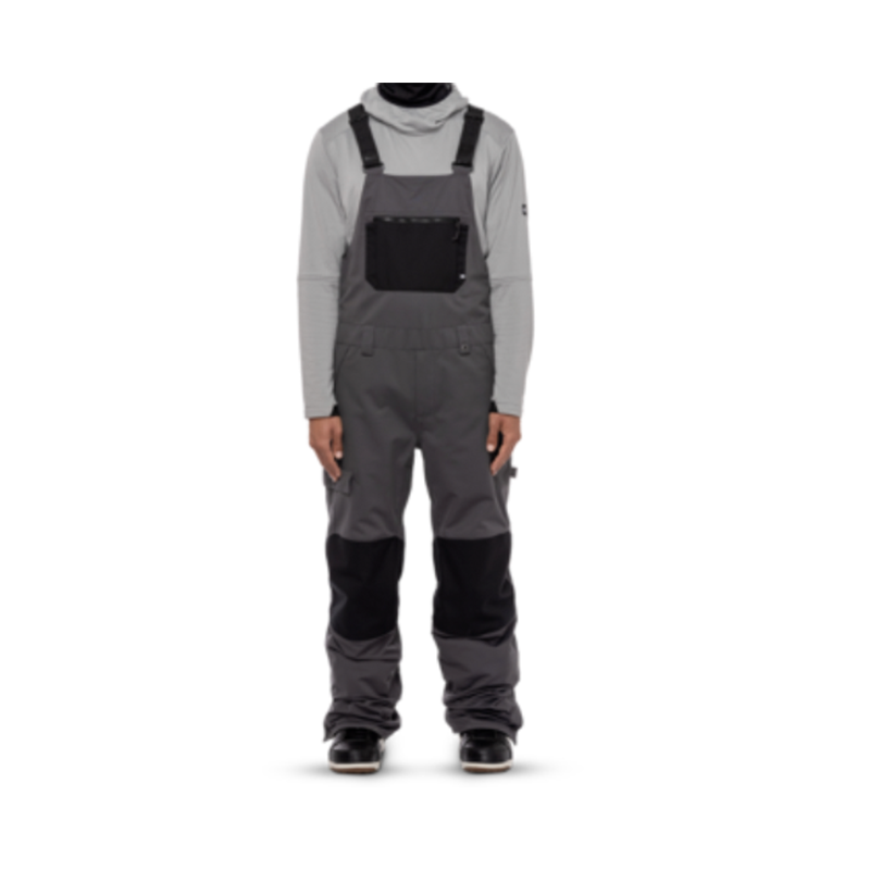 686 Hot Lap Insulated Bib Charcoal Colorblock S