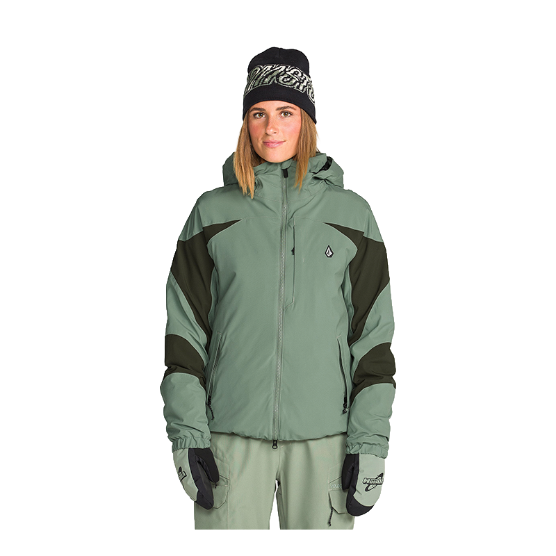 Volcom Shelter 3D Stretch Jacket -Light Green