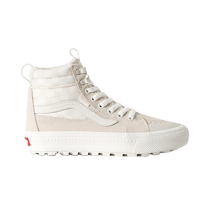 Vans Sk8-Hi MTE Waterproof Insulated Boots - Women’s - Checkerboard Turtledove White - 7B Boardshop