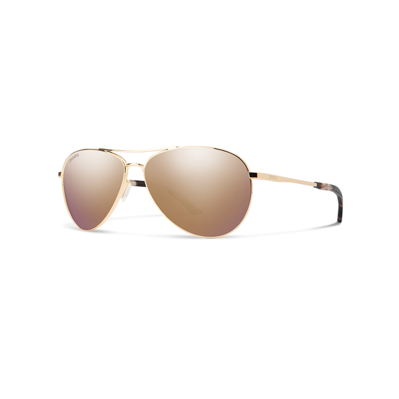 Smith Langley 2 - Rose Gold W/ ChromaPop Polarized Rose Gold Mirror