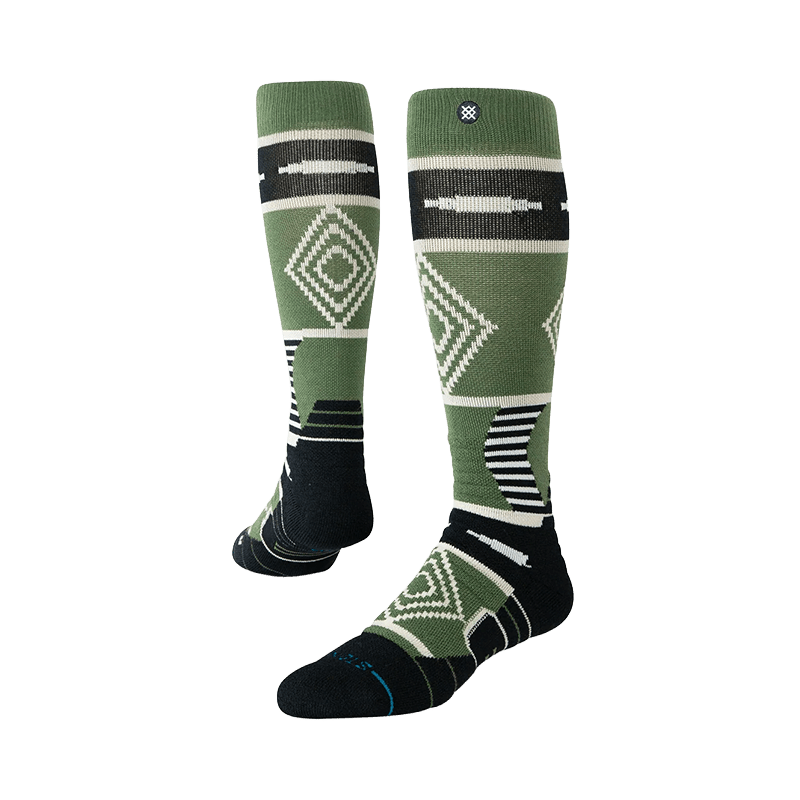 Stance Temple Mid Wool Snow Sock - 7B Boardshop