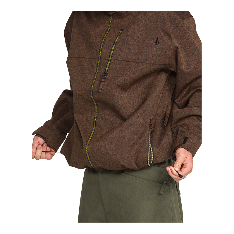 Volcom Top Stitch Men's Jacket 2026/27 brown denim